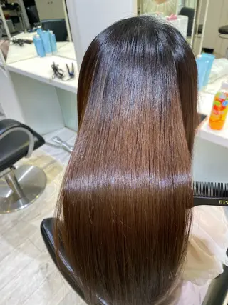 セミロング 🌈髪質改善/縮毛矯 正特化🌈鈴木一寿のヘアスタイル