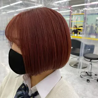 ミディアム カラー ヘアアレンジ mai🍑暖色カラー /レイヤー💖のヘアスタイル