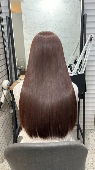 ロング カラー 🧣艶カラー・ヘア セット Chie🧸のヘアスタイル