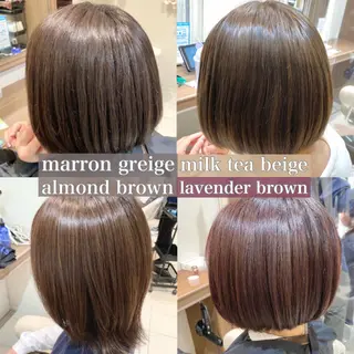 ミディアム カラー 横山 直輝のヘアスタイル