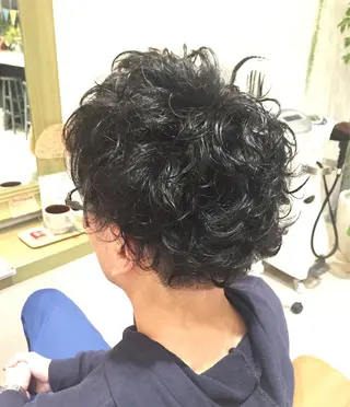 パーマ メンズ メンズ指名多数!! 田島史也のヘアスタイル