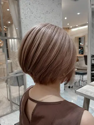 セミロング カラー 銀座《髪質改善》 垢抜け✨布施拓也のヘアスタイル