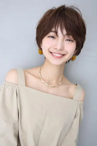 ショート パーマ 代表 土屋ヒロユキ ショートカットのヘアスタイル
