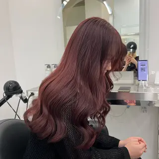 ロング 🍒韓国暖色ヘア NO.1🍒🪽のヘアスタイル
