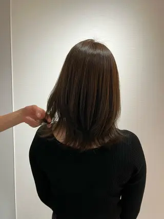 ミディアム 鈴木 優一のヘアスタイル