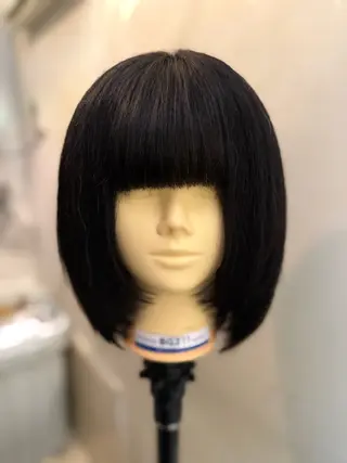 ミディアム 溝口 槙里也のヘアスタイル