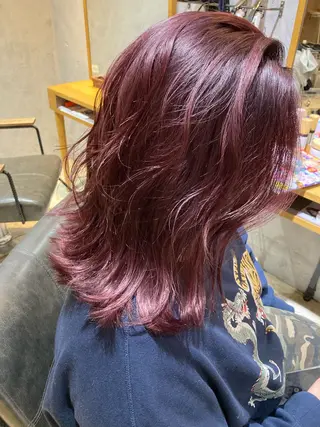 ミディアム カラー 🎀大人女性の為の ニュアンスヘア🎀のヘアスタイル