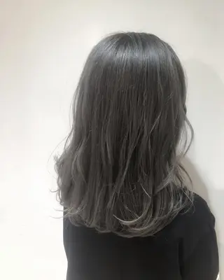 セミロング カラー 🍊新宿南口🍊 ERINAのヘアスタイル