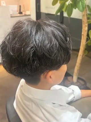 パーマ メンズ three_ ナオキのヘアスタイル