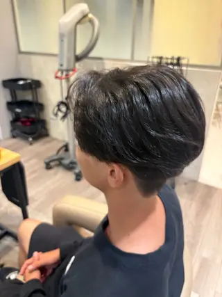 パーマ メンズ 髪質改善カラー🤍✨ りほなのヘアスタイル