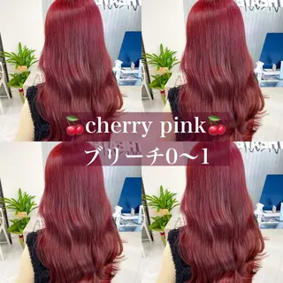 ロング 🎀暖色カラー🎀 韓国ヘア まなかのヘアスタイル