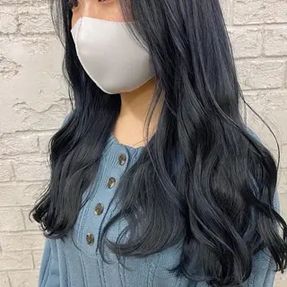 ロング カラー ヘアアレンジ 小顔カット/艶 カラー特化♡MIHOのヘアスタイル
