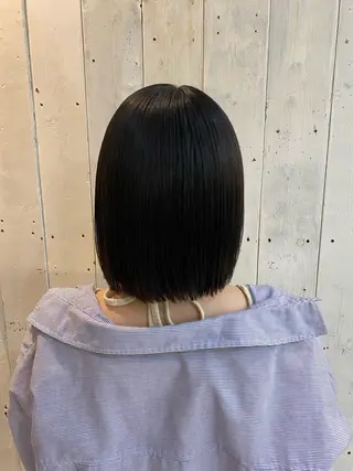 ショート カラー ストレート🌹カラー お任せを🌈bucoのヘアスタイル