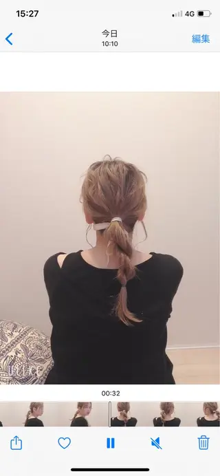 ヘアアレンジ 杉野 凜のヘアスタイル