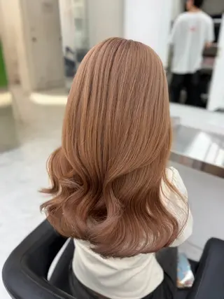 カラー 透明感カラー🎀艶髪 Anju/渋谷🎀のヘアスタイル
