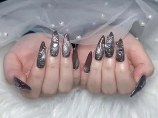 ロング カラー hiro koのネイルデザイン