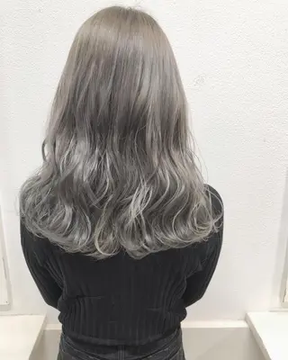 ミディアム カラー ヘアアレンジ GiseL天神カラー 髪質改善/ブリーチのヘアスタイル