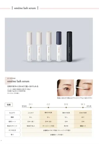 マツエク・マツパ Alaia eyelashのマツエク・マツパデザイン