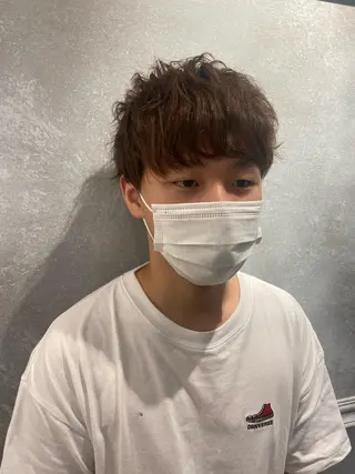 ショート メンズ 髪質改善 永田零亜のヘアスタイル