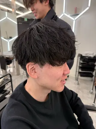 ミディアム メンズ 🇺🇸メンズ特化/ 四辻 凱斗🇺🇸のヘアスタイル