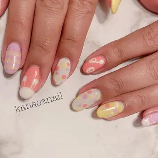 ネイル 地爪育成💅 kanaoanailのネイルデザイン