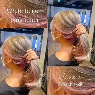 ミディアム 【カラー指名No 1✨】HIBIKIのヘアスタイル