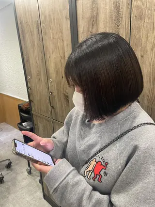 ショート yui/ layer cutのヘアスタイル