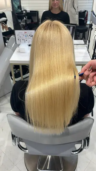 ロング 今話題の艶髪矯正 美艶カラー/FUKAのヘアスタイル
