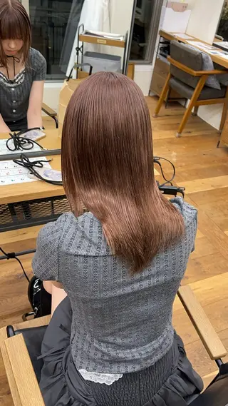 ロング カラー 抜きっぱなしブロンド /ハイトーン/カナタのヘアスタイル