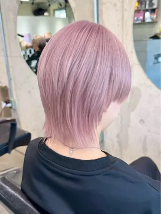 ショート カラー 🎀推しカラー🎀 Harunaのヘアスタイル