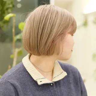 ショート カラー パーマ ⭐️ボブ/ショート りゅうしんのヘアスタイル