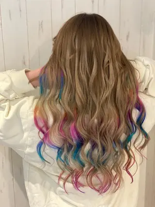 ロング カラー BAY ソウタのヘアスタイル