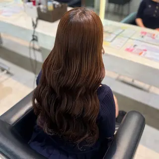 ロング みき / 艶カラー /  ヘアメのヘアスタイル