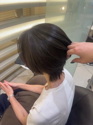 ショート 🌺ハイライト/ 海外風/ワカナ🌺のヘアスタイル