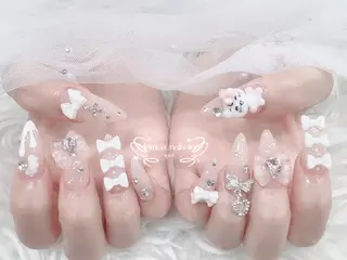 ネイル MoMoA Nail ネイル長さ出し専門店のネイルデザイン