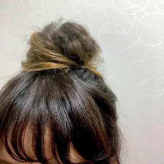 カラー ママ美容師 ＊ヒマワリのヘアスタイル