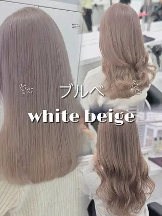 ロング カラー 垢抜け透明感 カラー🪽ྀི🤎のヘアスタイル