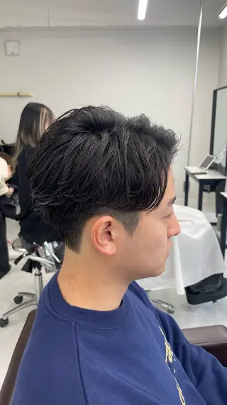ショート パーマ メンズ メンズ特化AMITY SHINGOのヘアスタイル