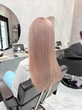 ロング カラー 🌺ハイトーン🌺 矢葺 なぎさ🌺🌺のヘアスタイル