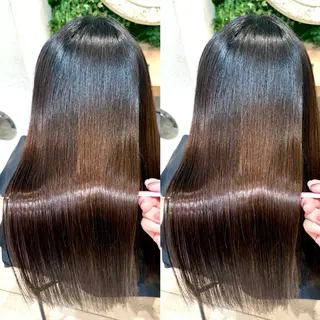 ロング パーマ 横浜 縮毛矯正特化⟡ /髪質改善/さくらのヘアスタイル