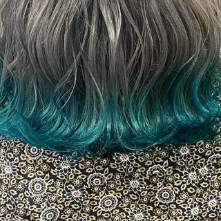 ミディアム カラー 清村 和音のヘアスタイル