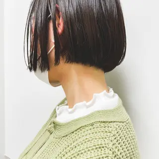 ミディアム ショート特化 /天神大名/ハルナのヘアスタイル