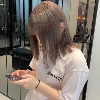 ミディアム カラー レイヤーカット🪽 カネコミユのヘアスタイル