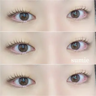 マツエク・マツパ sumire🤍 harunaのマツエク・マツパデザイン
