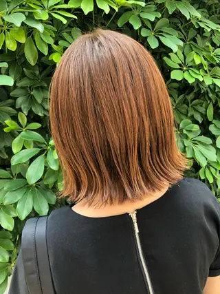 ショート 野上 綾香のヘアスタイル