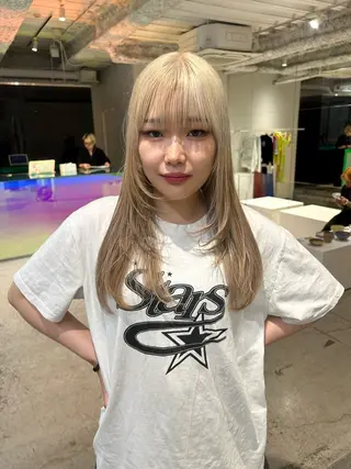 ロング 似合わせcut 🔥yutakaのヘアスタイル