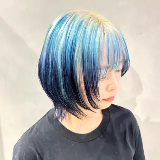 カラー デザインカラー/パー マ🦖外岡咲希🦖のヘアスタイル
