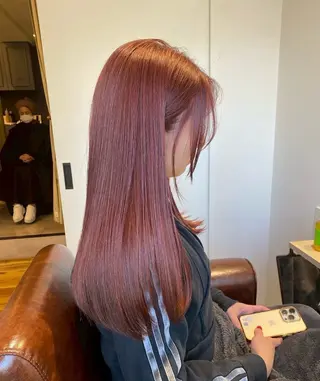 カラー 【Aime】 ユウアのヘアスタイル