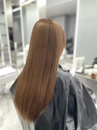ロング カラー 新宿ブリーチ カラー美容師YUGOのヘアスタイル