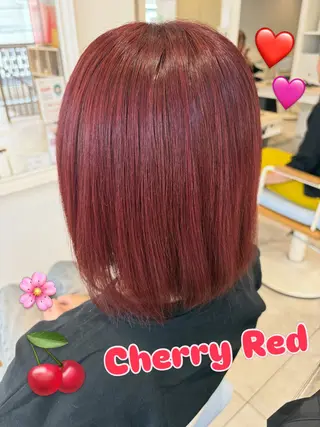 ミディアム カラー 🌸韓国ヘア・ 艶カラー🎀安井🌸のヘアスタイル